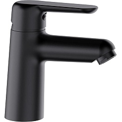 Frap Смеситель для раковины H17 F1017-6 черный – фотография-1