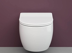 Ceramicanova Подвесной унитаз Play Rimless CN3001 белый – фотография-6