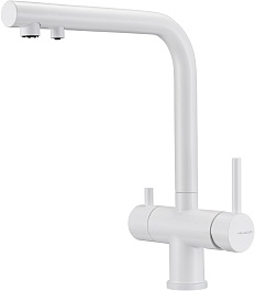 Milacio Смеситель для кухни Ultra MCU.559.WH белый матовый – фотография-2