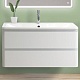 BelBagno Тумба с раковиной Albano 80 подвесная Bianco Lucido – картинка-19