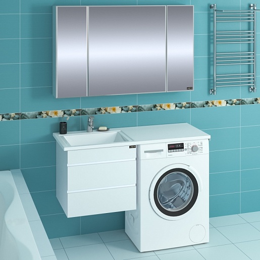 СанТа Мебель для ванной Марс 56 L подвесная – фотография-6