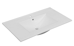 Зов Мебель для ванной Дион 100 подвесная серо-синий – фотография-6