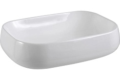 Aquatek Накладная раковина 56/42 AQ5526-00 глянцевая белая – фотография-3