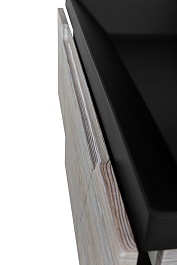 BelBagno Мебель для ванной Vittoria 100 подвесная Pino с раковиной BB1000/450-LV-ART-AST-NERO – фотография-10