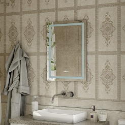 Continent Зеркало Verte Led 700x900 – фотография-7