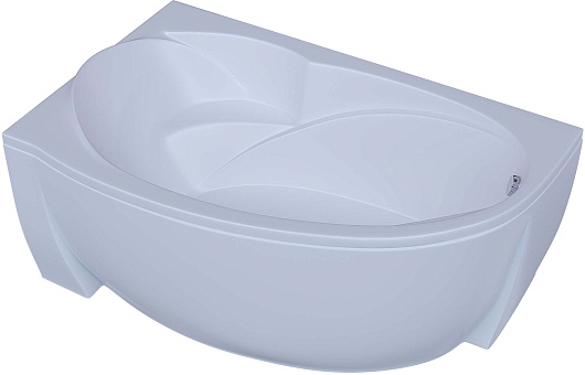 Aquatek Акриловая ванна Бетта 160x97 L с экраном – фотография-2