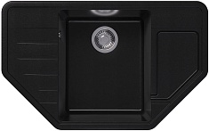 Dr. Gans Мойка кухонная Рио 800 угловая графит