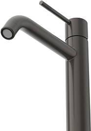 Cezares Смеситель для раковины чаши Relax RELAX-LC1-GM-W0 оружейная сталь – фотография-3