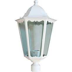 Feron Светильник садово-парковый 6203 белый – фотография-1