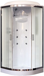 Royal Bath Душевая кабина RB 90HK2-M-CH матовое стекло – фотография-1