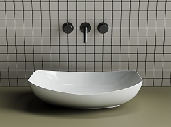 Ceramicanova Мебельная раковина Element 56 CN5016 белая – фотография-4