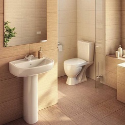 Rosa Раковина Ресса белая – фотография-3