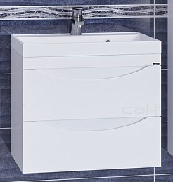 СанТа Тумба с раковиной Сатурн 60 подвесная – фотография-1