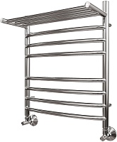 Point Полотенцесушитель водяной П7 500x600 PN05156S с полкой хром