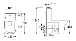 BelBagno Унитаз напольный SILVIA – фотография-3