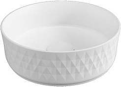 Allen Brau Мебельная накладная раковина Fantasy Romb 36 4.11033.21 белый матовый – фотография-1