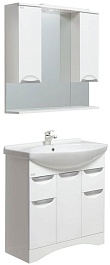 Onika Мебель для ванной Лагуна 75 белая – фотография-1