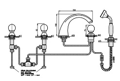 Rav Slezak Смеситель Brilliance BRILLIANCE169.5PSM – фотография-3