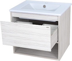 Misty Тумба с раковиной Кама 60 светлое дерево – фотография-2