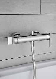 Vitra Смеситель для ванны и душа Suit A42488EXP хром – фотография-3