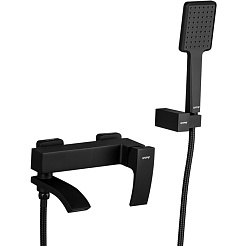 Gappo Смеситель для ванны с душем G07-6 G3207-6 черный – фотография-1