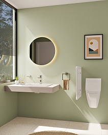 Vitra Смеситель для раковины Root Round A42706EXP хром – фотография-5