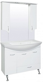 Runo Мебель для ванной Севилья 105 с б/к – фотография-1