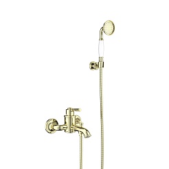 Aquatek Душевая система Классик AQ1549PG полированное золото – фотография-3