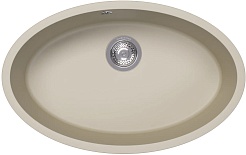 Florentina Мойка кухонная Вега Овал 770 шампань – фотография-1