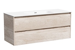 Sancos Тумба под раковину Libra 120-1 дуб галифакс натуральный – фотография-1