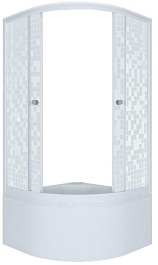 Triton  Душевой уголок Стандарт Б мозаика 90x90 – фотография-1