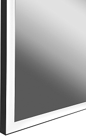 Continent Зеркало Solid Black Led 600x800 – фотография-6