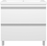 Misty Тумба с раковиной Ингрид 90 белая