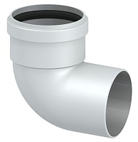 Kentatsu FURST 080-090-01 Колено Ø80, угол 90°, мама-папа