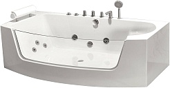 WeltWasser Акриловая ванна WW HB Starnberg 185x90 WT с гидромассажем – фотография-1