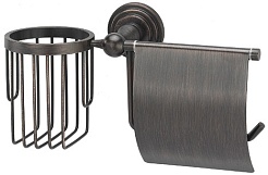 WasserKRAFT Держатель туалетной бумаги и освежителя "Isar K-7359" – фотография-1