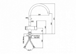 Paffoni Смеситель для кухни Ringo RIN180NO – фотография-2
