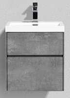 BelBagno Тумба с раковиной PIETRA MINI 500AS Stucco Cemento