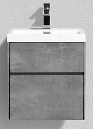 BelBagno Тумба с раковиной PIETRA MINI 500AS Stucco Cemento – фотография-1