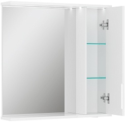 Volna Зеркальный шкаф Lake 70 R белый – фотография-2