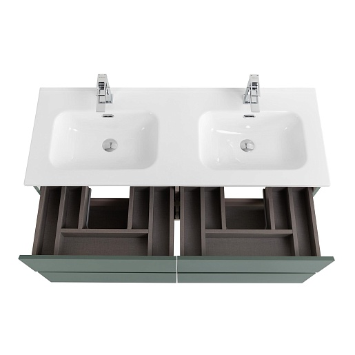 BelBagno Тумба под раковину Kraft 120-2 подвесная Еловый матовый – фотография-6