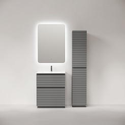 Sancos Тумба под раковину напольная Folk Floor 70 ergraut soft – фотография-3