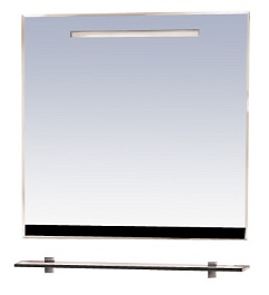 Misty Зеркало для ванной Джулия 85 черное – фотография-1