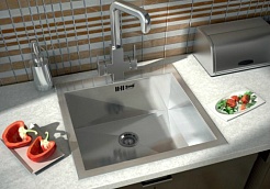 Zorg Кухонная мойка "Steel Hammer" Glow SH R 5151 – фотография-3