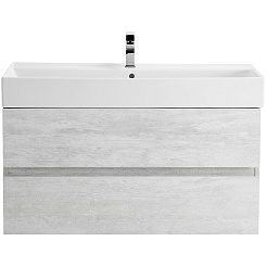 BelBagno Тумба с раковиной Molveno-46 80 подвесная legno bianco – фотография-2