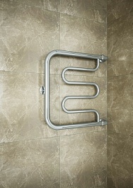 Terminus Полотенцесушитель водяной Фокстрот Б/Ш  500*700 бесшовная труба – фотография-3