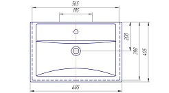 Corozo Мебель для ванной Мирэль 60 – фотография-5