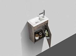 BelBagno Тумба с раковиной PIETRA MINI 400 R Stone – фотография-4