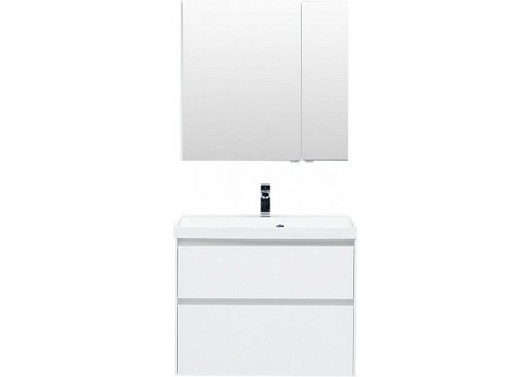 Aquanet Комплект мебели Гласс 80 – картинка-3