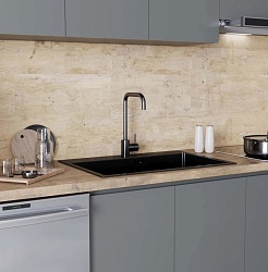 Mixline Смеситель для кухни 35k MLSS-0301BL чёрный графит – фотография-4